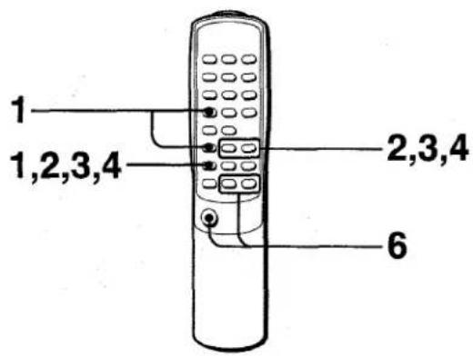 AIWA XRH33MD - SETTING THE TIMER - 1