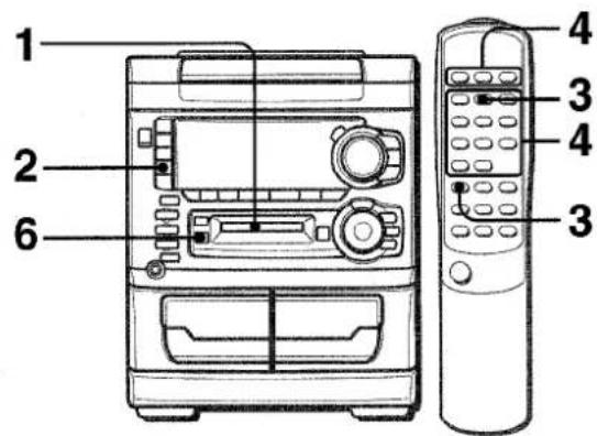 AIWA XRH33MD - PROGRAMMED RECORDING OF CDS - 1
