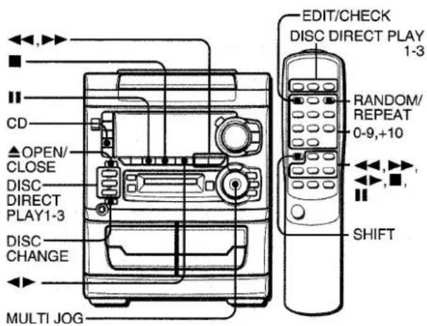 AIWA XRH33MD - BASIC OPERATIONS - 1