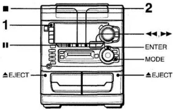 AIWA XRH33MD - OPERATIONS DE BASE - 1