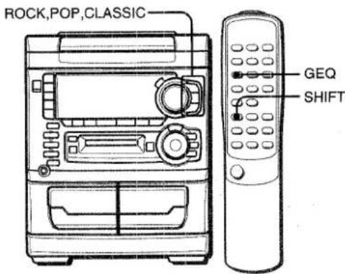 AIWA XRH33MD - EGALISEUR GRAPHIQUE - 1