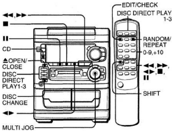 AIWA XRH33MD - OPERATIONS DE BASE - 1
