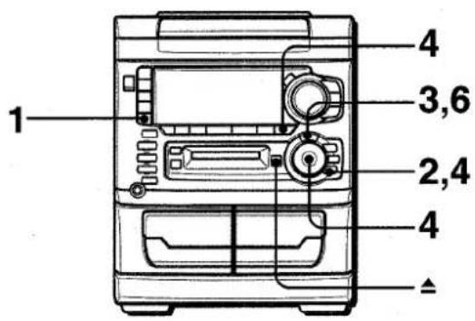 AIWA XRH33MD - ENREGISTREMENT D'UN TITRE DE DISQUE - 1