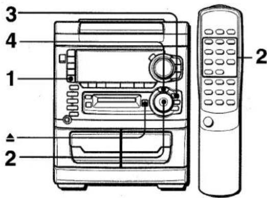 AIWA XRH33MD - COMBINACION DE DOS CANCIONES - 1