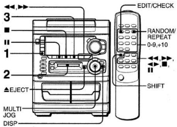 AIWA XRH33MD - OPERATIONS DE BASE - 1