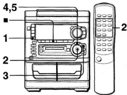 AIWA XRH33MD - ERASING A SINGLE TRACK - 1