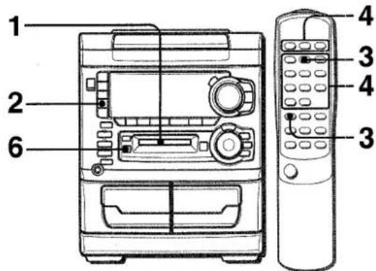 AIWA XRH33MD - GRABACION PROGRAMADA DE DISCOS COMPACTOS - 1