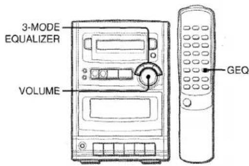AIWA LCX150 - AJUSTE DEL SONIDO - 1