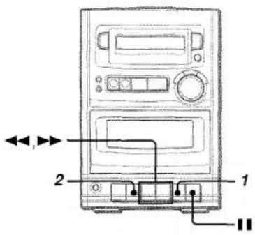 AIWA LCX150 - PLAYING A TAPE - 1