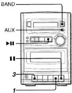 AIWA LCX150 - ENREGISTREMENT - 1