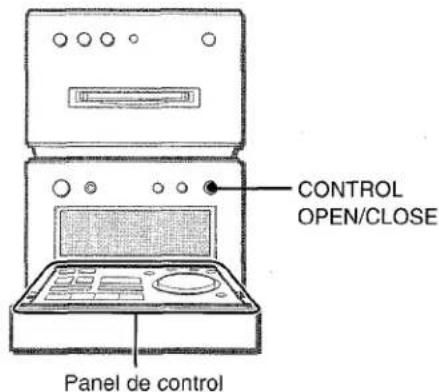 AIWA XRMD90 - USO DEL PANEL DE CONTROL - 1