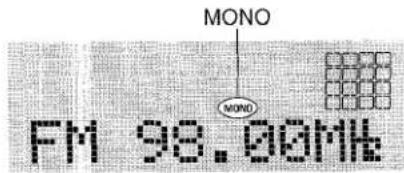 AIWA XRMD90 - When an FM stereo broadcast contains noise - 1