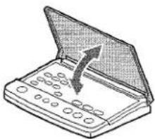 AIWA XRMD90 - Opening and closing the top cover - 1