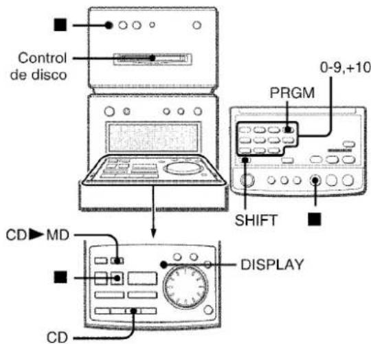 AIWA XRMD90 - GRABACION PROGRAMADA DE UN CD - 1