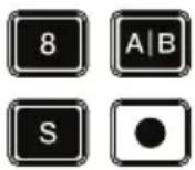 AKAI APC40 MK2 - Track-Tasten: - 1