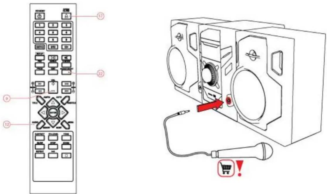 AKAI AMN250UC - Fonction karaoké - 1