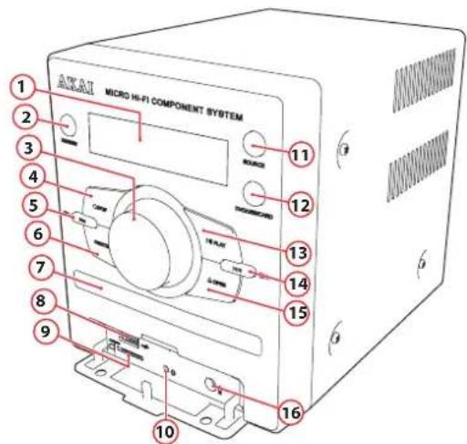 AKAI AMD330 - AMD330 Microset - 1