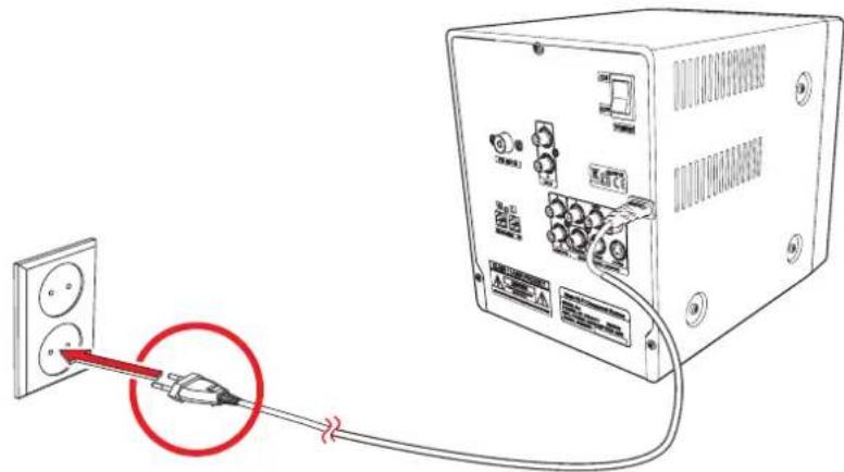 AKAI AMD330 - Connexion au secteur - 1