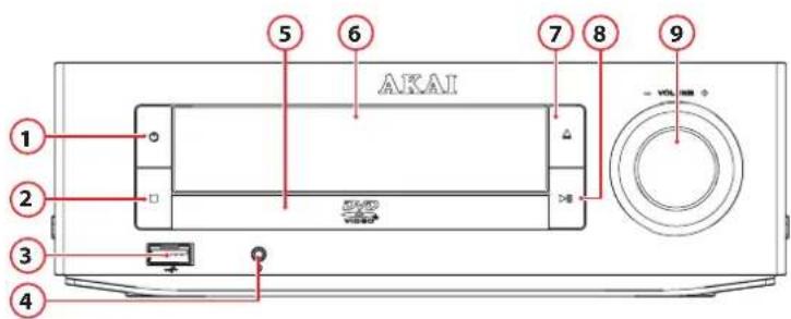 AKAI AMD340 - TREBLE - 1