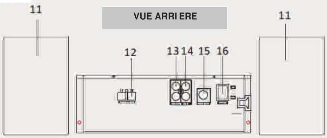 AKAI AMBT67 - FACE AVANT &amp; DESSUS - 2