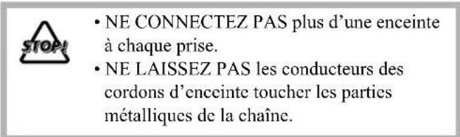 JVC CAUXTB3 - Pour connecter les cordons d'enceinte - 2