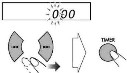 JVC CAUXTB3 - Impostazione del timer giornaliero - 8