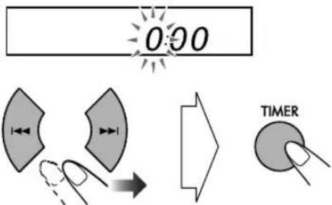 JVC CAUXTB3 - Einstellung des Täglich-Timers - 6