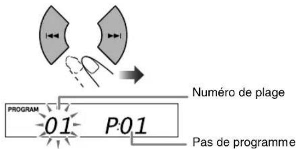 JVC CAUXTB3 - Choisissez les plages que vous souhaitez pour la lecture programmée. - 1