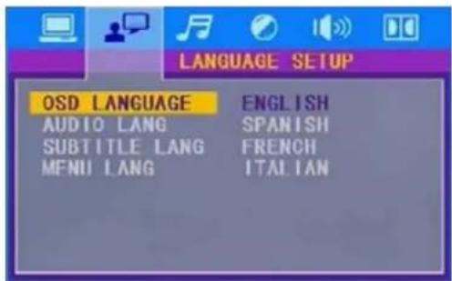 Marquant MHA061 - 2) LANGUAGE SETUP - 1