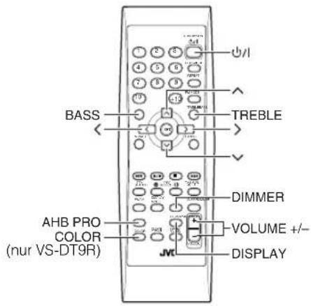 JVC VSDT9R - Grundfunktionen - 1