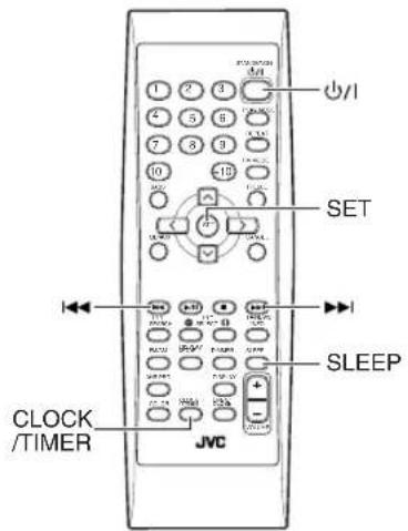 JVC VSDT9R - Benutzung der Timer - 1