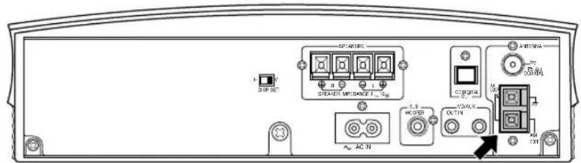 JVC VSDT7R - Achterpaneel van het hoofdapparaat - 1