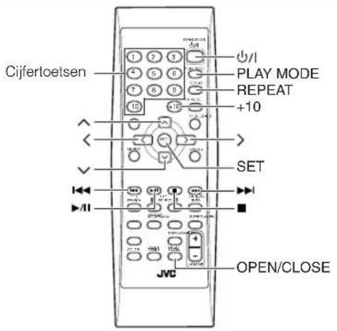 JVC VSDT7R - De CD-speler gebruiken - 1