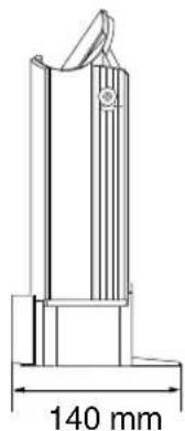 JVC VSDT7R - Abmessungen fur die Installation (CA-VSDT6R/CA-VSDT7R/CA-VSDT9R) - 3