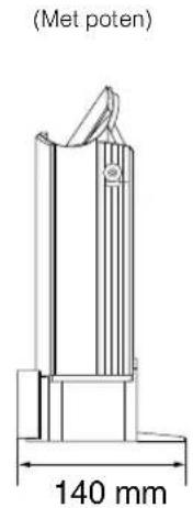 JVC VSDT6R - Afmetingen voor installeren (CA-VSDT6R/CA-VSDT7R/CA-VSDT9R) - 3