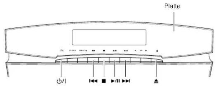 JVC VSDT6R - Benutzung des CD-Spielers - 2