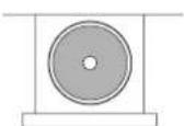 JVC UXL30R - Plaats een CD op de juiste manier op de cirkel van de CD-lade, met het label maar boven. - 1