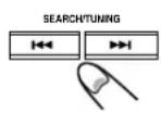 JVC UXM33R - Snel terugspoelen/vooruitspoelen - 1