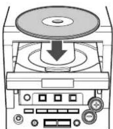 JVC UXM33R - Einlagen einer CD - 2