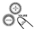 JVC UXM33R - Druk op de VOLUME + of VOLUME - toets om het geluid harder of zachter te zetten. - 1
