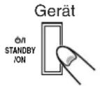 JVC UXM33R - Einschalten des Geräts - 1
