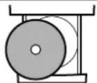 JVC UXP30 - Legen Sie die Disc richtig in die kreisförmige Vertiefung der Disc-Lade, so daß die Labelseite nach oben weist. - 2