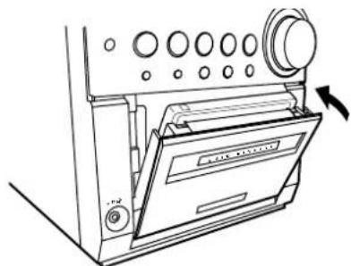 JVC UXP30 - Sluit de cassettehouser voorzichtig. - 1