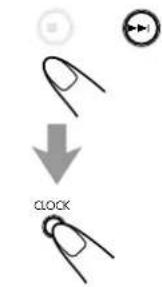 JVC UXP30 - Drücken Sie die Taste CLOCK länger als 2 Sekunden. - 8