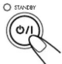 JVC UXP30 - Druk op (standby/aan) om het apparaat uit te schakelen (op standby te zetten) als u de Timer hebt ingesteld verwijl het apparaat was ingeschakeld. - 1