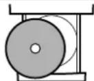 JVC UXP30 - Placez un disque correctement sur la rainure du plateau avec l'étiquette dirigée vers le haut. - 2