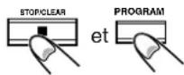 JVC UXM55R - Pour sélectionner le mode d'affichage 12 heures ou 24 heures - 1
