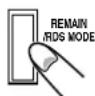 JVC UXM55R - Drücken Sie auf REMAIN/RDS MODE. - 1