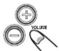 JVC UXM55R - Druk op de VOLUME + of VOLUME – toets om het geluid harder of zachter te zetten. - 1