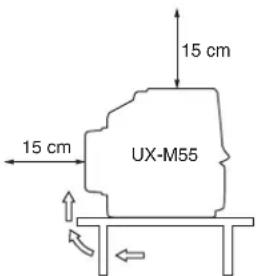 JVC UXM55R - Voorzichtig: Goede ventilatie vereist - 2